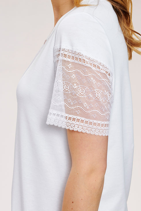 Rosch New Romance Nightgown 1/2 sleeve round neck