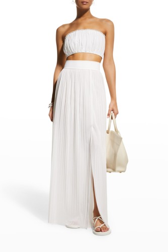Shan Mia Long maxi cover-up skirt
