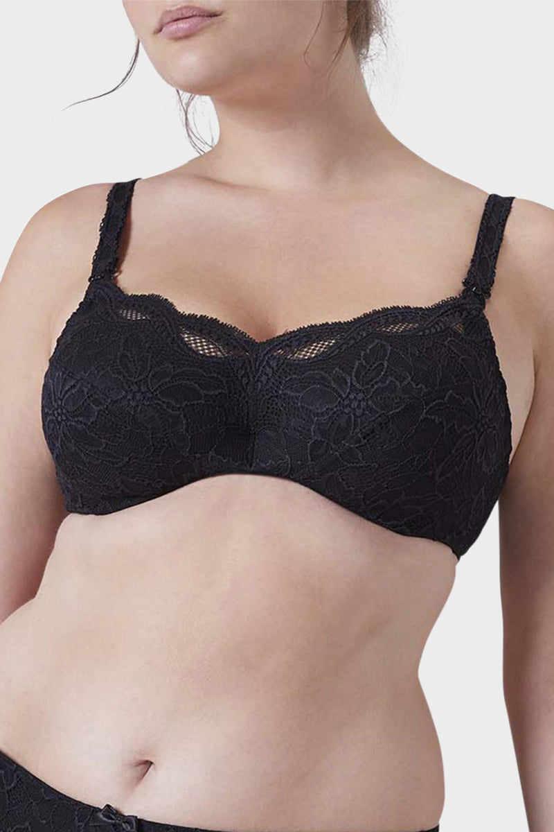 Simone Perele 12e Eden Maternity Bra BLACK buy for the best price CAD$  140.00 - Canada and U.S. delivery – Bralissimo