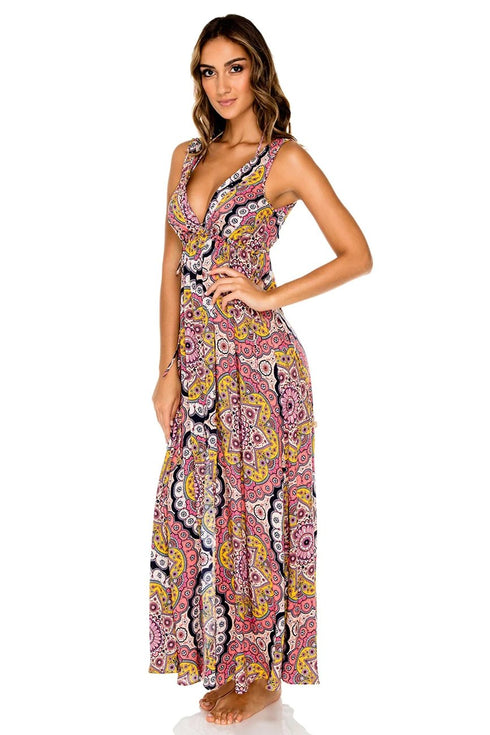 Luli Fama Alhambra ALHAMBRA LONG DRESS