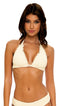 Luli Fama Desert Star TRIANGLE HALTER TOP