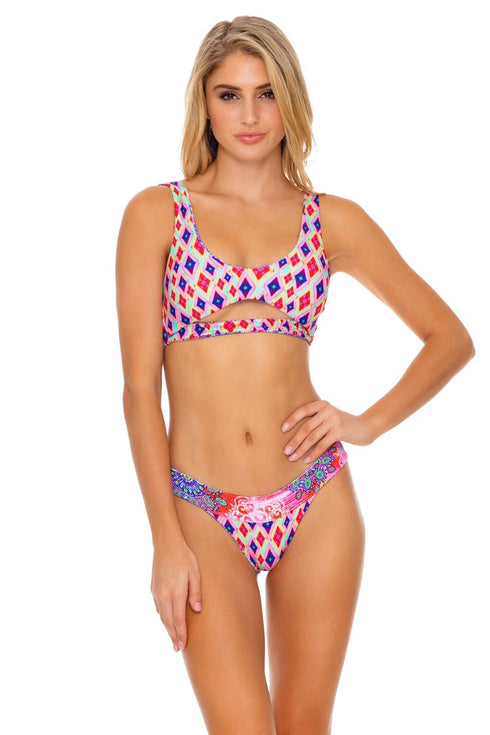 Luli Fama Pink Lagoon BRALETTE