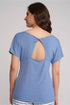 Fleurt With Me Dolman Tee With Back Twist