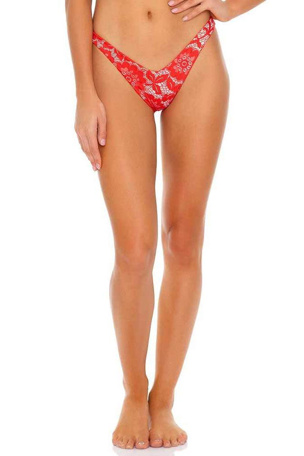 Luli Fama Corazon De Seda REVERSIBLE HIGH LEG BRAZILIAN BOTTOM