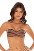Luli Fama Jungle Glow PUSH UP BANDEAU TOP