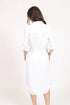 Koy Resort Miami Shirt Dress with Tie