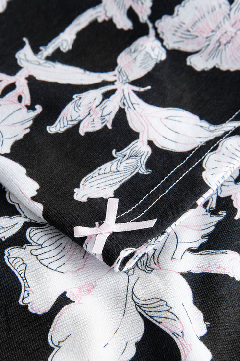 Rosch Nos Nightdress 1/2 sleeve opened cuffs