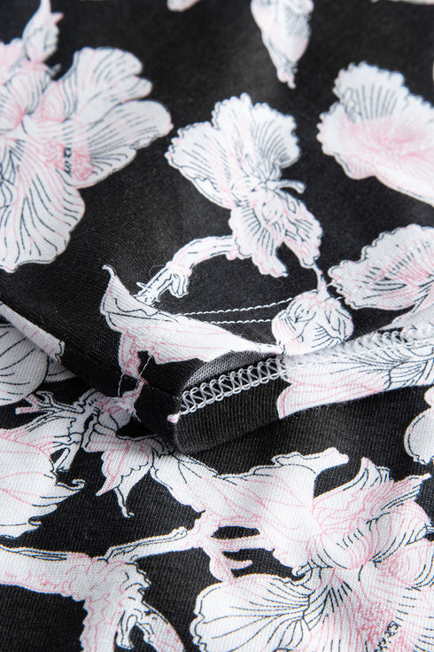 Rosch Nos Nightdress 1/2 sleeve opened cuffs