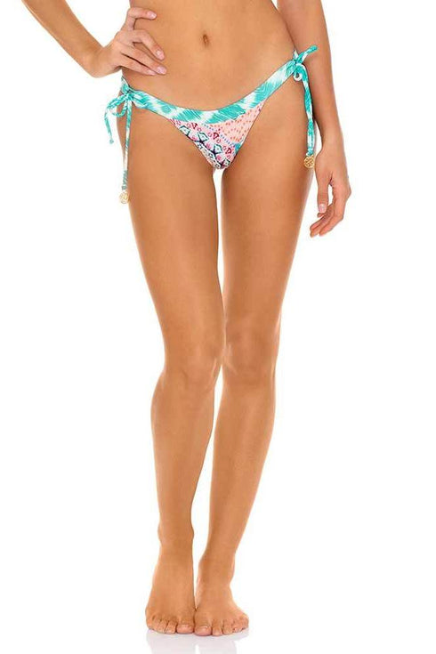 Luli Fama Caribbean Kisses Reversible Loop Tie Side Moderate Bottom