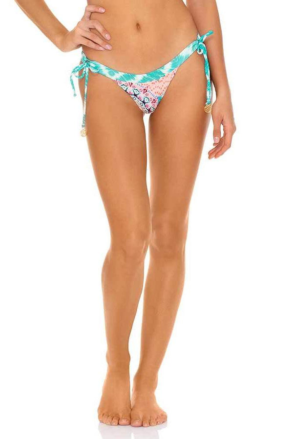 Luli Fama Caribbean Kisses Reversible Loop Tie Side Moderate Bottom