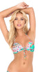 Luli Fama Dream Catcher Molded Push Up Bandeau Halter
