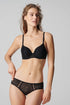 Simone Perele 12S Comete Spacer Plunge Bra Moulded In Lace