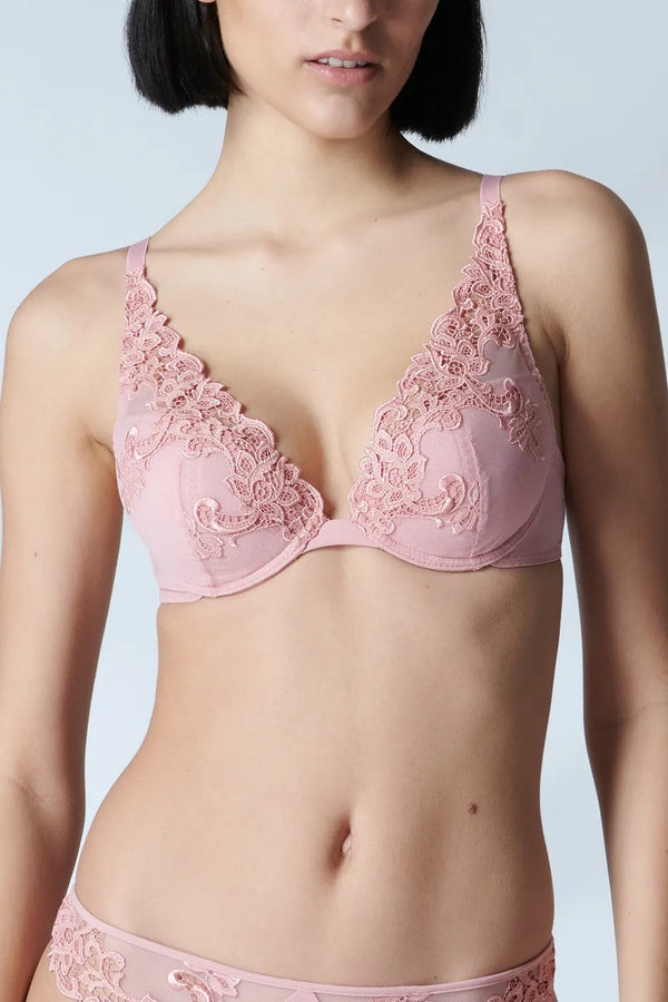 Simone Perele 15C Saga Plunging Push Up Bra