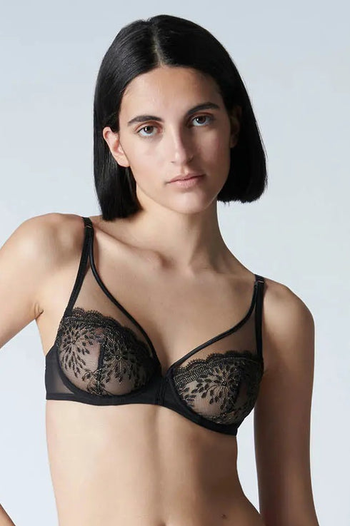 Simone Perele 1A2 Singuliere Full cup plunge bra