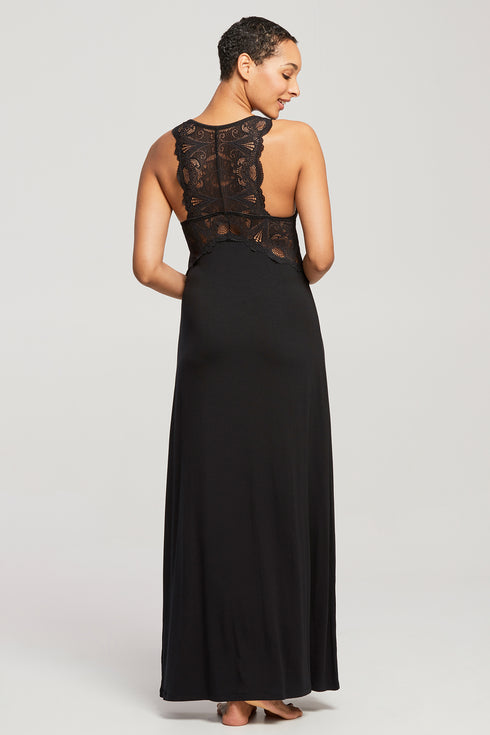 Fleur't Essentials Lace T-Back Gown