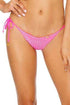 Luli Fama Barbie In Miami Wavey Ruched Back Brazilian Tie Side Bottom