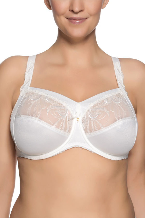 Ulla Carmen Bra with underwire and sheer panel