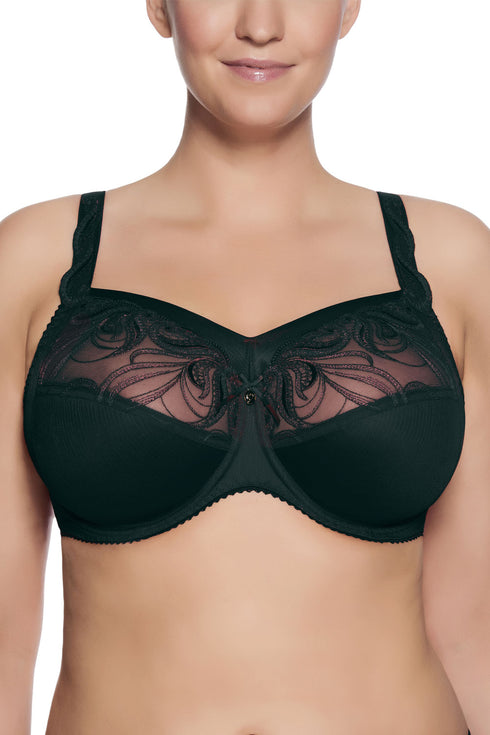 Ulla Carmen Bra with underwire and sheer panel