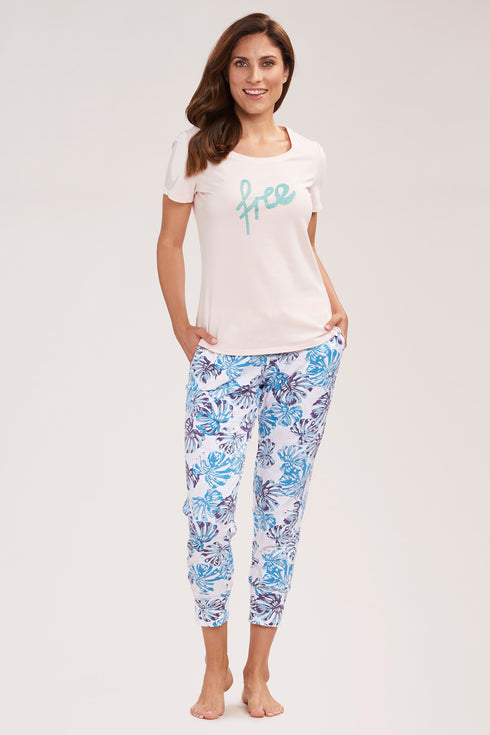 Rosch Be Happy T-shirt with glitter motif print