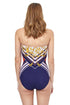 Gottex Gala BANDEAU ONE PIECE SWIMSUIT