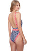 Gottex Shimmering Daisies V-Neck One Piece Swimsuit