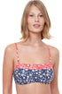 Gottex Shimmering Daisies Bralette Bikini Top