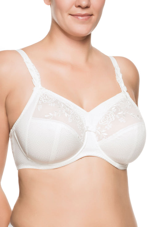Ulla Ella Bra with underwire and sheer panel