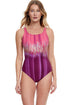 Gottex Essentials Moroccan Sky Mastectomy High Neck One Piece Swimsuit
