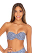Luli Fama Mesmerized PUSH UP BANDEAU TOP