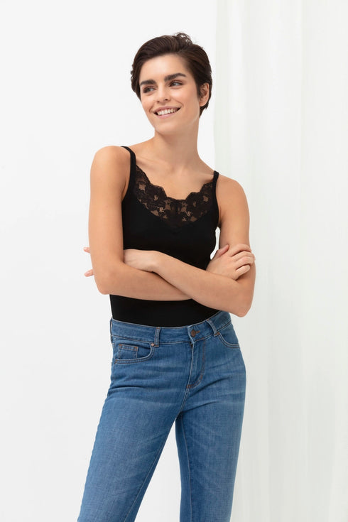 Mey Serie Organic Cotton Spaghetti Top