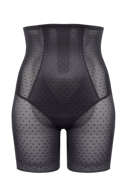 Ulla Meghan High-rise long-leg shorts