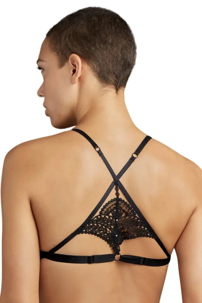 Aubade Boite A Desir Sweet Addiction Triangle Bra NOIR buy for the