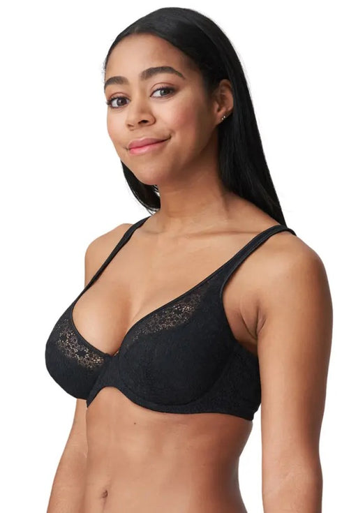 PrimaDonna Twist Epirus Half Padded Plunge Bra Black