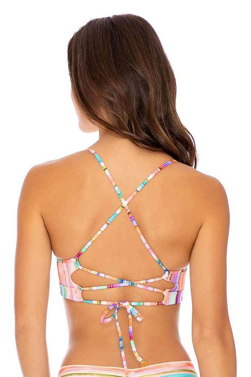 Luli Fama Heat Waves PEEK-A-BOO UNDERWIRE TOP