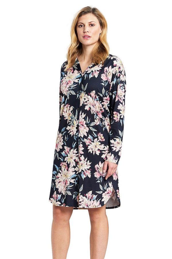 Feraud High Class Nightgown sleeve button-through