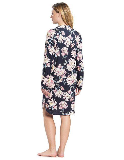 Feraud High Class Nightgown sleeve button-through