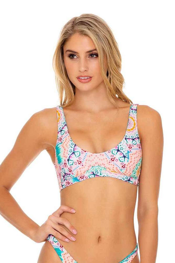 Luli Fama Caribbean Kisses Tank Bralette Top