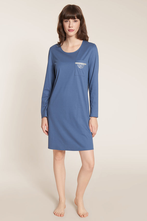 Feraud High Class Big shirt with lurex detail u. Cotton knitting ribbon Zermatt