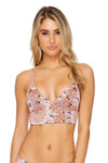 Luli Fama La Reina Del Sur HALTER BUSTIER TOP