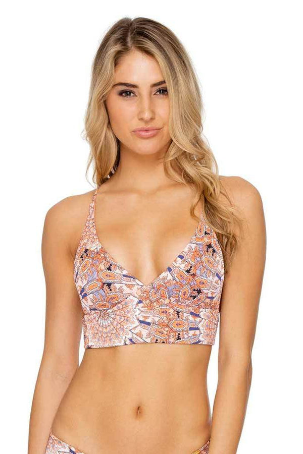 Luli Fama La Reina Del Sur HALTER BUSTIER TOP