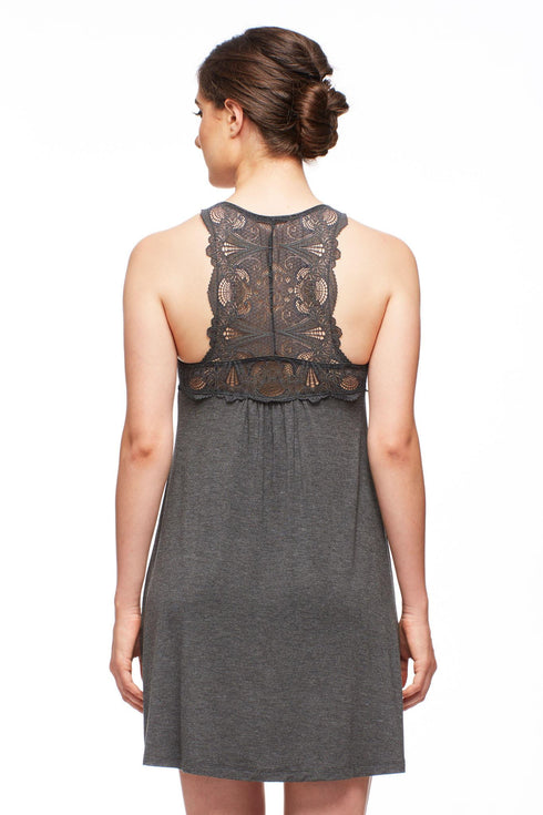 Fleur't Belle Epoque Lace T-Back Chemise