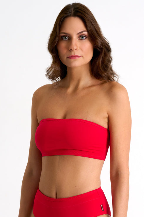 Shan Techno-graph Bandeau Bikini top