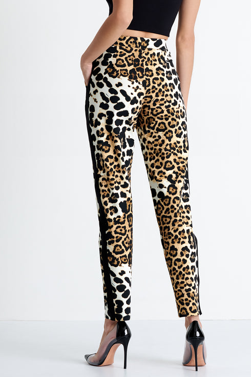 Shan Kawa Pants cut in printed Lycra