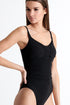 Shan Kawa U-neckline One-Piece