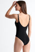 Shan Kawa U-neckline One-Piece