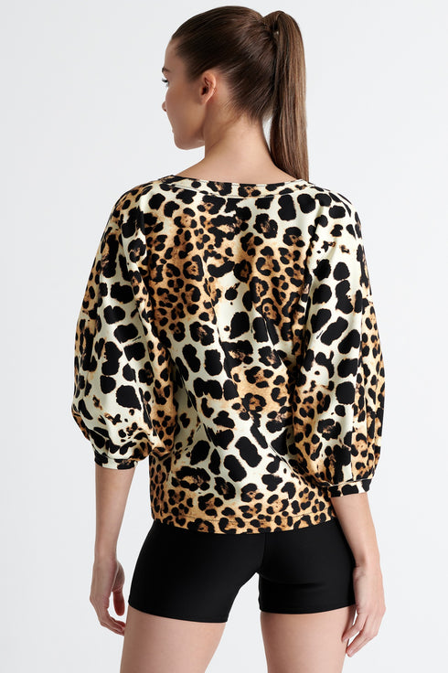 Shan Kawa Top cut in 3D Jersey