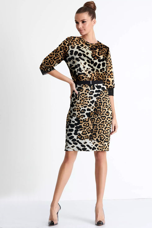 Shan Kawa READY-TO-WEAR - SHORT SLEEVE DRESS