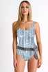 Shan Fashion BELTED ONE-PIECE