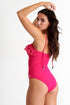 Shan Mia Mesh bandeau style one-piece