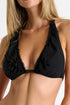Shan Mia Mesh triangle bikini top